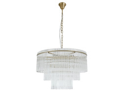 Подвесная люстра Newport 3689+9/C brass М0069628 Подвесная люстра Newport 3689+9/C brass М0069628