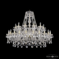 Подвесная люстра Bohemia Ivele Crystal 1411/24+12/460 G