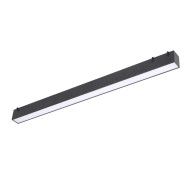 Трековый однофазный светильник Denkirs Belty linear DK5576-BK Трековый однофазный светильник Denkirs Belty linear DK5576-BK