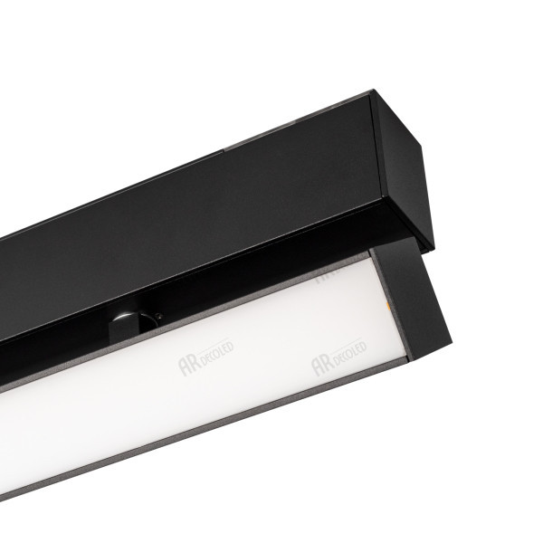 Трековый светодиодный светильник Arlight Mag-Flat-Fold-45-S1005-30W Warm3000 027003 Трековый светодиодный светильник Arlight Mag-Flat-Fold-45-S1005-30W Warm3000 027003
