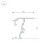 Профиль Arlight STRETCH-SHADOW-TECH-CEIL-2000 BLACK (A2-DELTA) 040704 Профиль Arlight STRETCH-SHADOW-TECH-CEIL-2000 BLACK (A2-DELTA) 040704