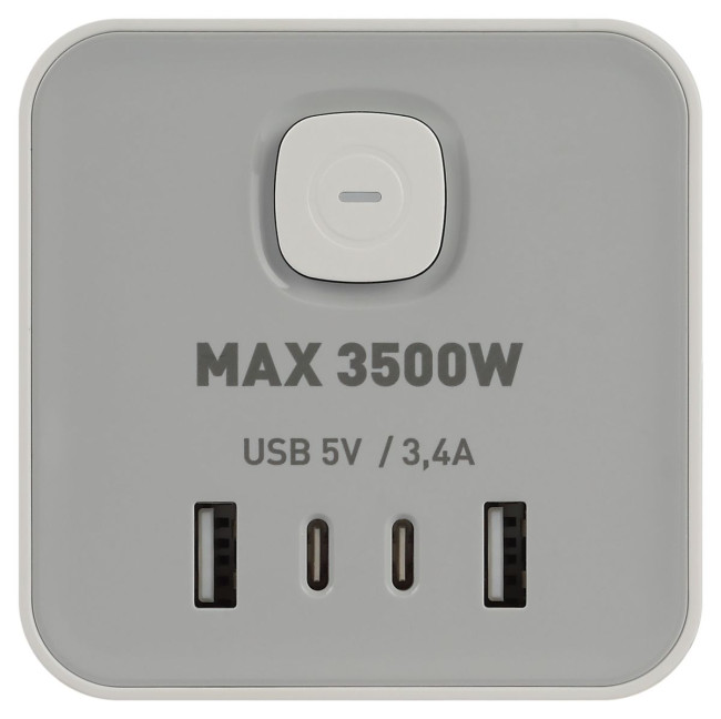 Сетевой фильтр ЭРА TWR-8es-1,5m-4USB-W башня с защитой заземлением с выключателем 8 розеток+4xUSBA+C 1,5м 16А белый Б0069071 Сетевой фильтр ЭРА TWR-8es-1,5m-4USB-W башня с защитой заземлением с выключателем 8 розеток+4xUSBA+C 1,5м 16А белый Б0069071