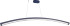 Подвесной светильник Mizi'en Slim MZ31505-1500B-blue Подвесной светильник Mizi'en Slim MZ31505-1500B-blue