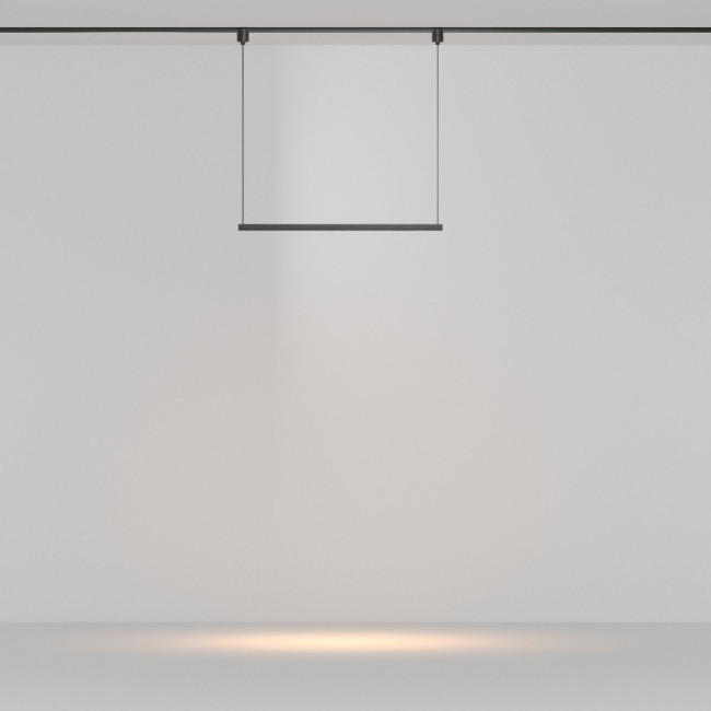 Трековый подвесной магнитный светильник Maytoni Points TR169-1-26W3K-M-B Трековый подвесной магнитный светильник Maytoni Points TR169-1-26W3K-M-B