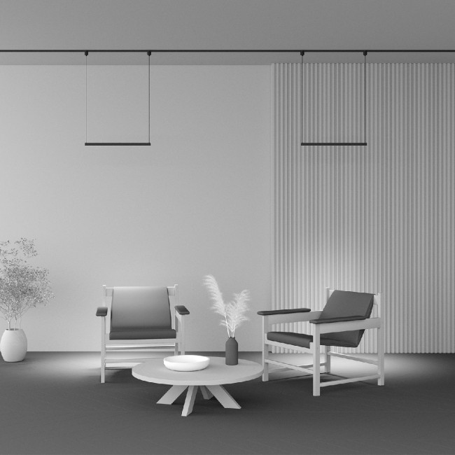 Трековый подвесной магнитный светильник Maytoni Points TR169-1-26W3K-M-B Трековый подвесной магнитный светильник Maytoni Points TR169-1-26W3K-M-B