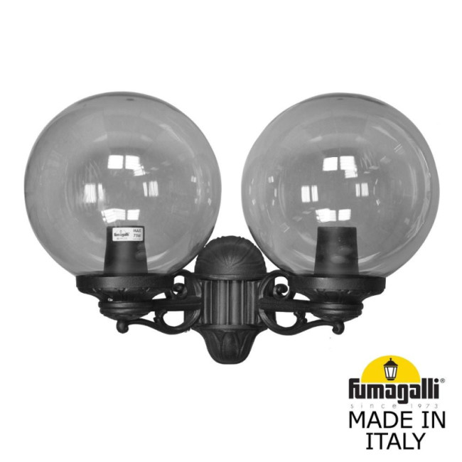 Уличный настенный светильник Fumagalli Globe G30.141.000.AZF1R Уличный настенный светильник Fumagalli Globe G30.141.000.AZF1R