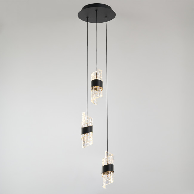 Подвесной светильник MD23001022-3A matt black Подвесной светильник MD23001022-3A matt black