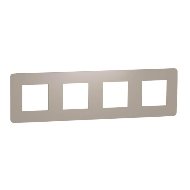 Рамка 4-постовая Schneider Electric Unica New NU280827 Рамка 4-постовая Schneider Electric Unica New NU280827