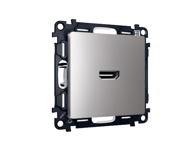 Комплект механизма розетки HDMI 2.0 40V/500mA 2.0GHz 5-18Gbit/s Ambrella Volt Alfa MA514010 Комплект механизма розетки HDMI 2.0 40V/500mA 2.0GHz 5-18Gbit/s Ambrella Volt Alfa MA514010