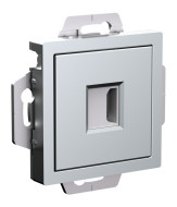 Розетка HDMI, механизм Systeme Electric AtlasDesign Алюминий ATN000380