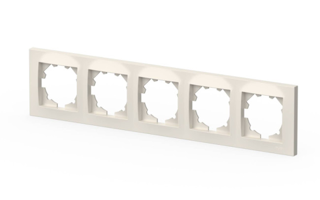 Рамка пятиместная ELBI Vega 510-010200-250 Рамка пятиместная ELBI Vega 510-010200-250