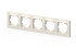 Рамка пятиместная ELBI Vega 510-010200-250 Рамка пятиместная ELBI Vega 510-010200-250