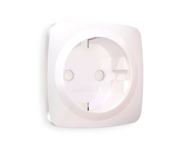 Лицевая панель для розетки с/з Ambrella Volt Omega OP1260 Лицевая панель для розетки с/з Ambrella Volt Omega OP1260