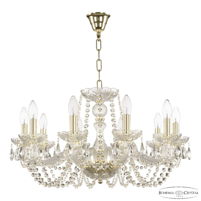 Подвесная люстра Bohemia Ivele Crystal 119/10/240 G Подвесная люстра Bohemia Ivele Crystal 119/10/240 G
