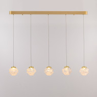 Подвесной светильник MD25030003-5B gold/clear Подвесной светильник MD25030003-5B gold/clear