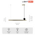 Подвесной светильник Lightera Manitoba LE111L-88GB WIFI COPPER Подвесной светильник Lightera Manitoba LE111L-88GB WIFI COPPER