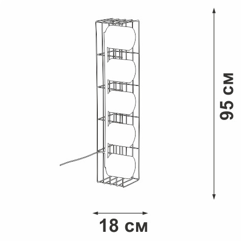 Торшер Vitaluce V3019-1/5P Торшер Vitaluce V3019-1/5P