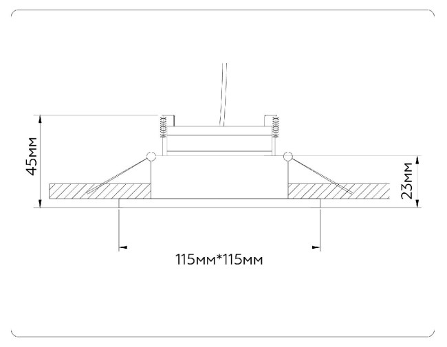 Встраиваемый светильник Ambrella Light GX Standard Tech Techno Spot TN51917 Встраиваемый светильник Ambrella Light GX Standard Tech Techno Spot TN51917