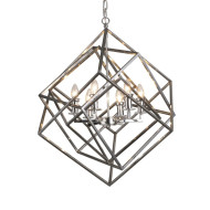 Подвесная люстра Delight Collection Matrix KM0282P-6 nickel Подвесная люстра Delight Collection Matrix KM0282P-6 nickel