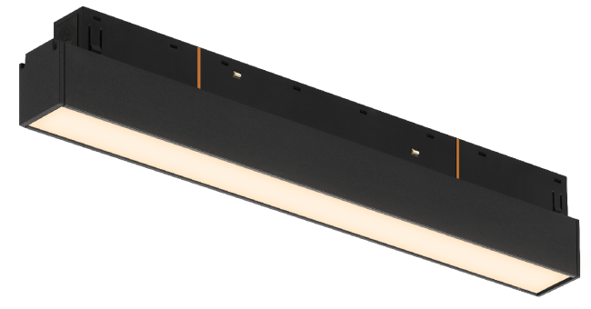 Трековый магнитный светильник iLedex Vision 4822-001-L300-12W-110DG-3000K-BK