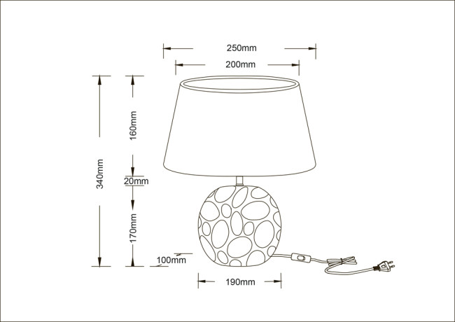 Настольная лампа Arte Lamp Poppy A4063LT-1CC Настольная лампа Arte Lamp Poppy A4063LT-1CC