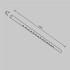 Трековый светильник Maytoni Points C101CL-L500-12W3-6K-B Трековый светильник Maytoni Points C101CL-L500-12W3-6K-B