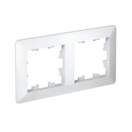 Рамка 2-ая Systeme Electric AtlasDesign Air Белый/дымчатый белый ATN220102