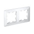 Рамка 2-ая Systeme Electric AtlasDesign Air Белый/дымчатый белый ATN220102 Рамка 2-ая Systeme Electric AtlasDesign Air Белый/дымчатый белый ATN220102