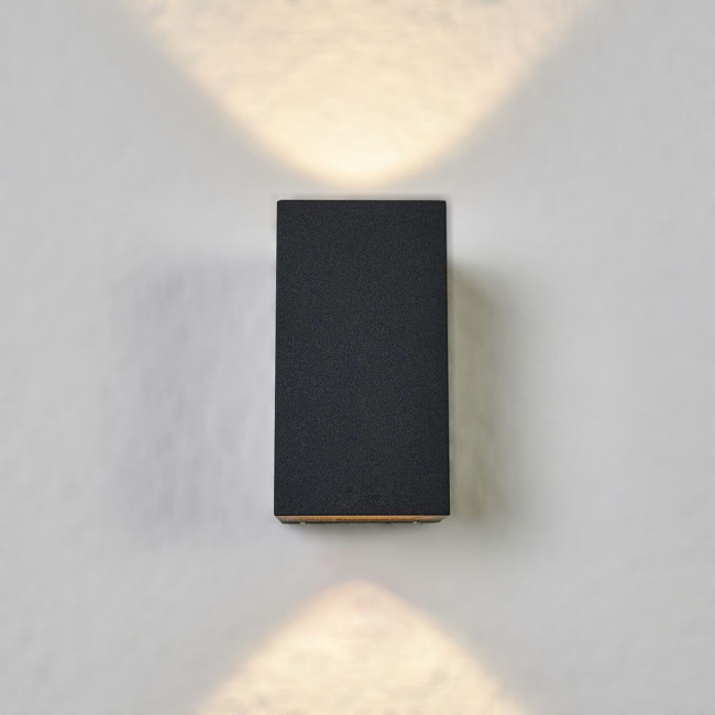 Уличный настенный светодиодный светильник Favourite Lenis 2681-2W Уличный настенный светодиодный светильник Favourite Lenis 2681-2W