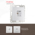 Розетка RJ45 Arte Milano 206.45-1.silver Розетка RJ45 Arte Milano 206.45-1.silver