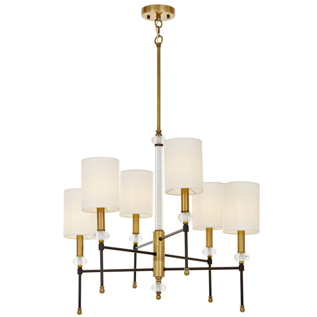Подвесная люстра Lumina Deco Rodezio LDP 1229-6-NF MD Подвесная люстра Lumina Deco Rodezio LDP 1229-6-NF MD