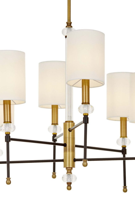 Подвесная люстра Lumina Deco Rodezio LDP 1229-6-NF MD Подвесная люстра Lumina Deco Rodezio LDP 1229-6-NF MD