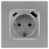Розетка со шторками с USB type-A+C Эра 12-4108-03 Б0067716 Розетка со шторками с USB type-A+C Эра 12-4108-03 Б0067716