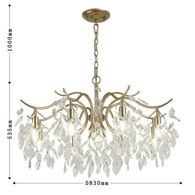 Подвесная люстра Favourite Brillo 3003-9P Подвесная люстра Favourite Brillo 3003-9P