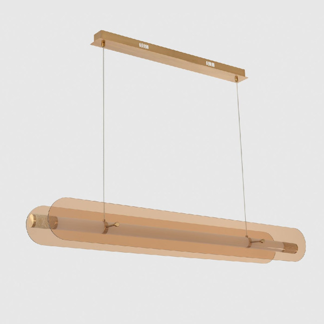 Подвесной светильник Crystal Lux AMARILLO SP70W LED BRASS
