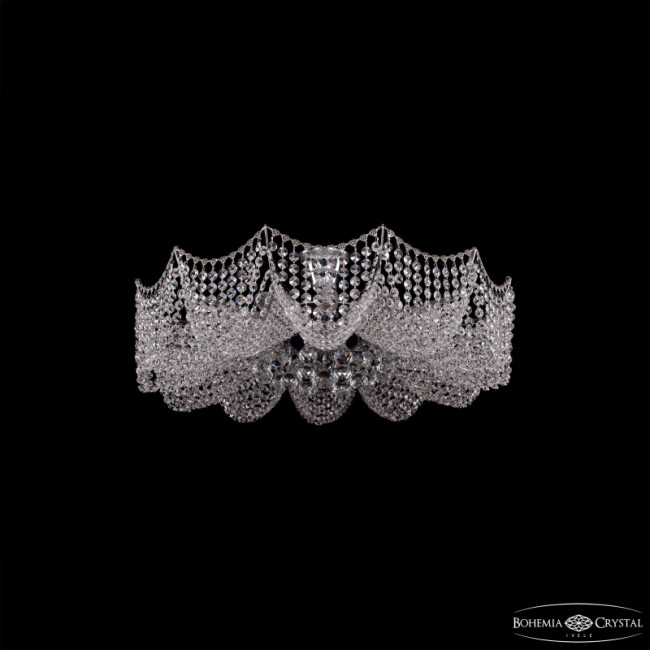Потолочная люстра Bohemia Ivele Crystal 77081/67 Ni Потолочная люстра Bohemia Ivele Crystal 77081/67 Ni
