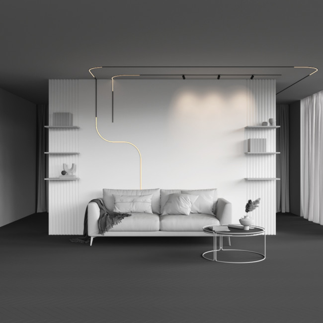 Трековый магнитный светильник Maytoni Flex TR186-1-16W2.7K-B Трековый магнитный светильник Maytoni Flex TR186-1-16W2.7K-B