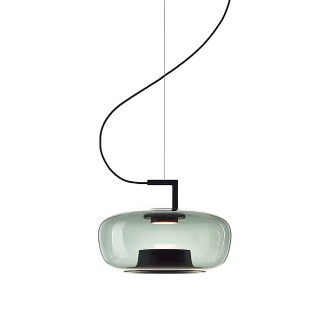 Подвесной светильник 8871P/C L black/light green Подвесной светильник 8871P/C L black/light green