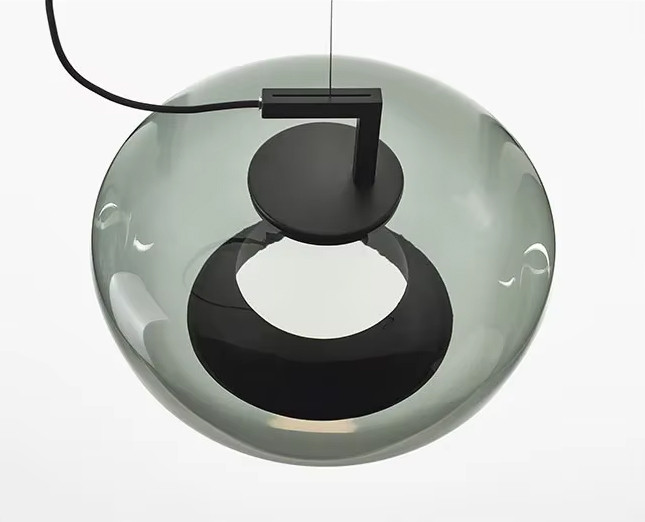 Подвесной светильник 8871P/C L black/light green Подвесной светильник 8871P/C L black/light green