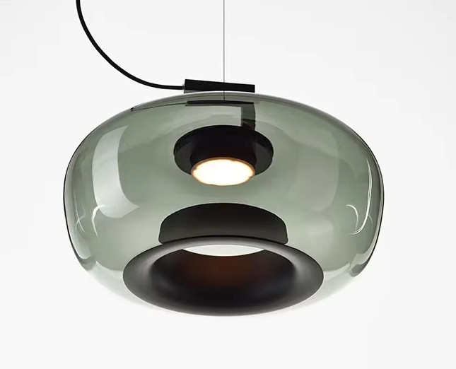 Подвесной светильник 8871P/C L black/light green Подвесной светильник 8871P/C L black/light green