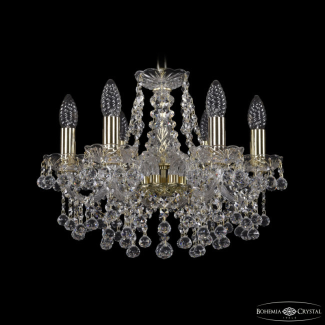 Подвесная люстра Bohemia Ivele Crystal 1409/6/141 G
