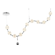 Подвесная люстра Delight Collection Elliot Diamante MD20001012-11A chrome Подвесная люстра Delight Collection Elliot Diamante MD20001012-11A chrome