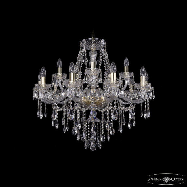 Подвесная люстра Bohemia Ivele Crystal 1415/10+5/300 G