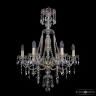 Подвесная люстра Bohemia Ivele Crystal 1415/6/200/XL-77 G