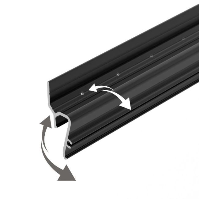 Профиль Arlight STRETCH-SHADOW-TECH-VENT-2000 BLACK (A2-DELTA) 041160 Профиль Arlight STRETCH-SHADOW-TECH-VENT-2000 BLACK (A2-DELTA) 041160