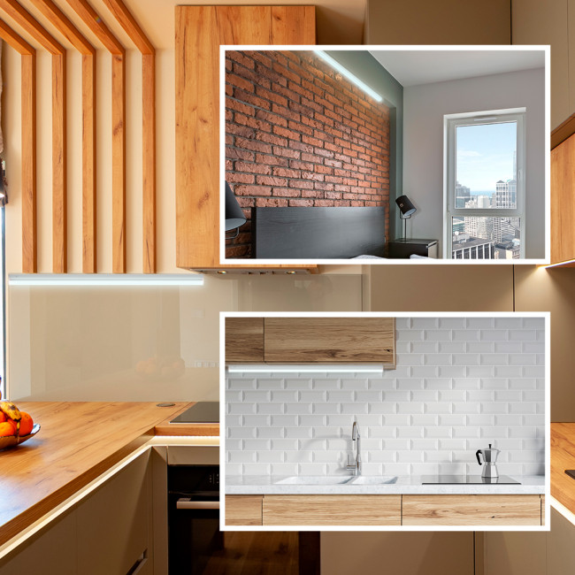 Линейный потолочный светильник Apeyron Touch 30-08 Линейный потолочный светильник Apeyron Touch 30-08