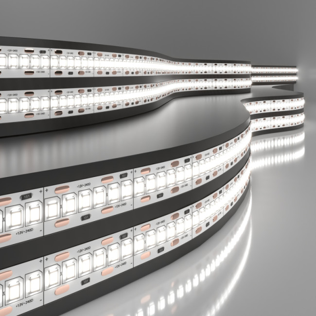 Светодиодная лента Elektrostandard 12V 24W 240Led 2835 IP20 дневной белый, 5м 4690389151637 Светодиодная лента Elektrostandard 12V 24W 240Led 2835 IP20 дневной белый, 5м 4690389151637