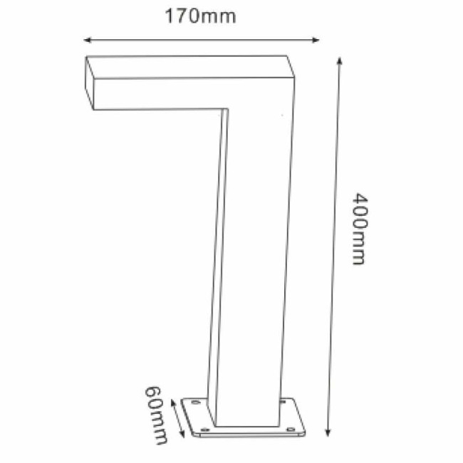 Уличный светодиодный светильник Lucide Texas 28851/40/30 Уличный светодиодный светильник Lucide Texas 28851/40/30