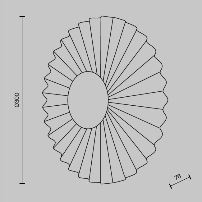 Настенный светильник Maytoni Fiore MOD233WL-L11BS3K