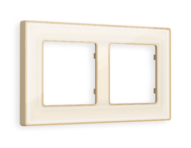 Рамка двухместная Ambrella Volt Arctic AF580342 Рамка двухместная Ambrella Volt Arctic AF580342